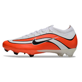 Chuteira Campo Nike Air Zoom Mercurial Vapor 16 Elite FG Cinza e Laranja